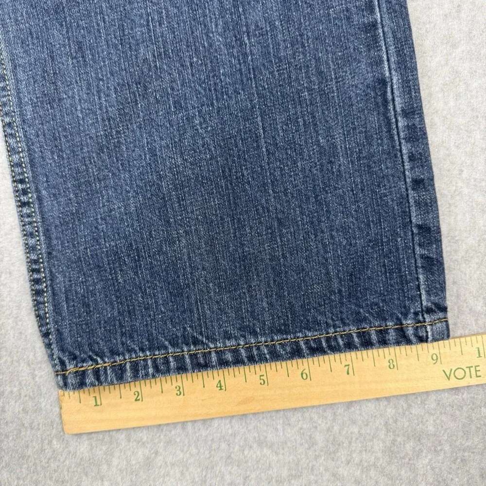 Vintage Levis 569 Jeans Mens 36x32 Blue Loose Straight Denim Cotton Baggy Y2K - Picture 7 of 9